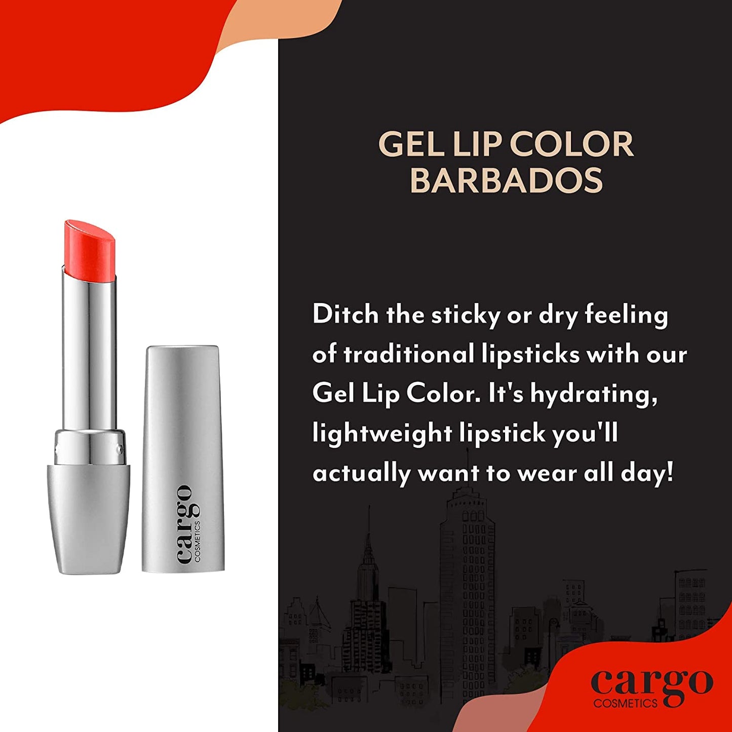 Cargo Essential Lip Color Lipstick,