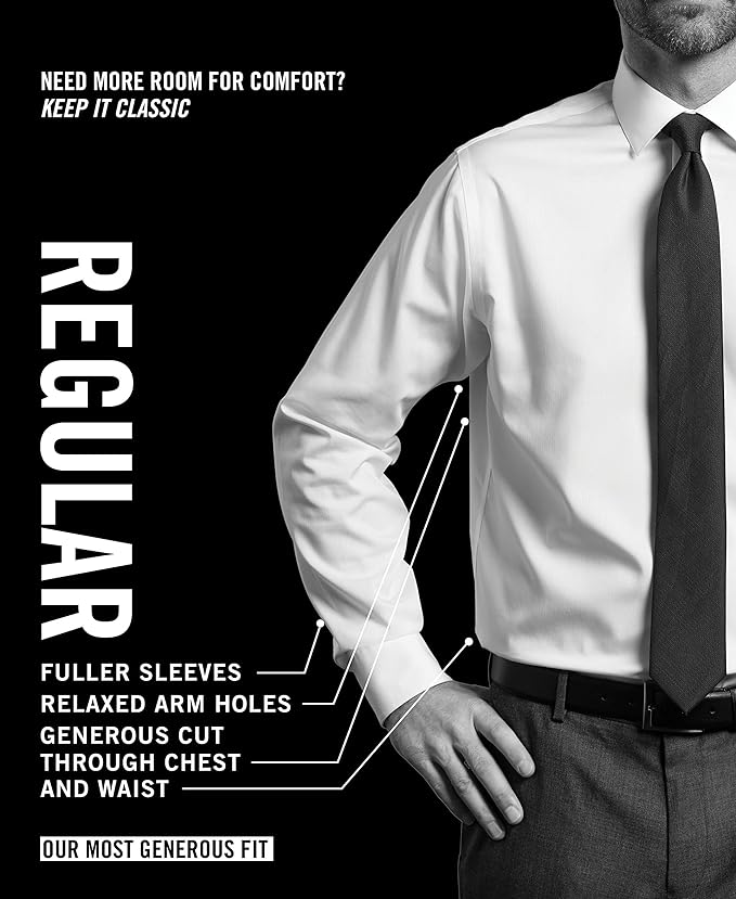 Kenneth Cole Unlisted Men's Classic/Regular-Fit Dress Shirt,
