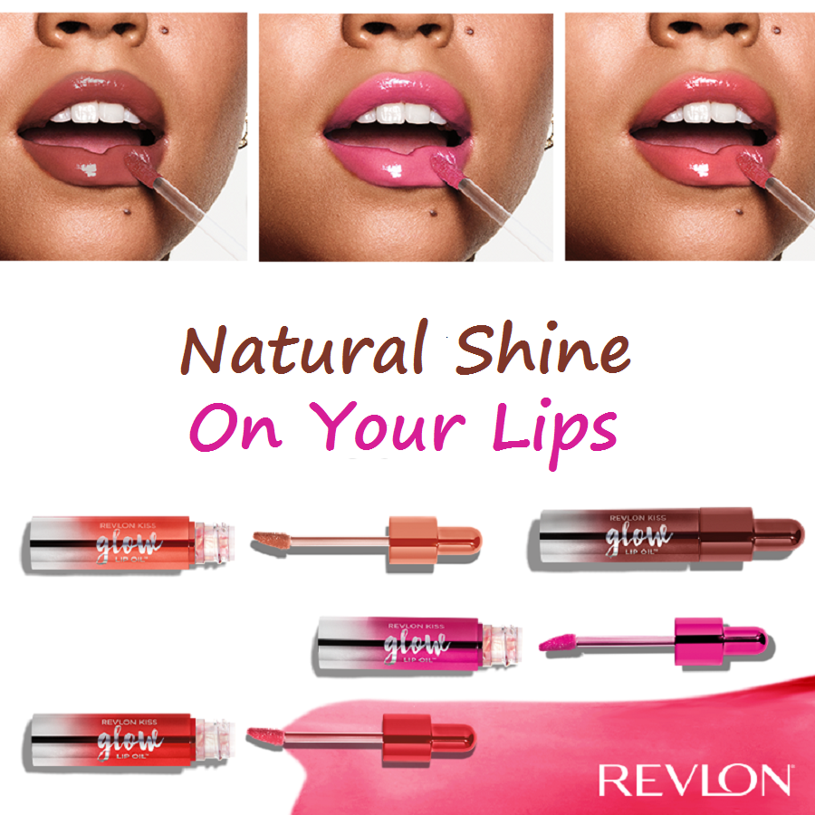 Revlon Kiss Glow Lip Oil,