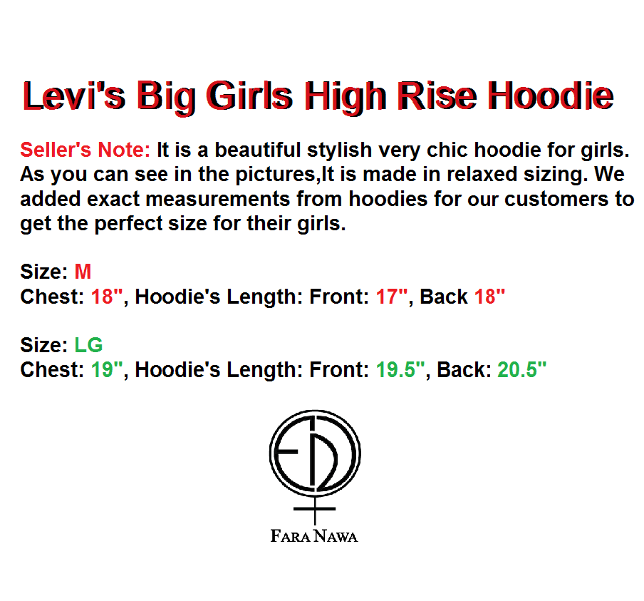 Levi's Big Girls Cropped Hoodie,