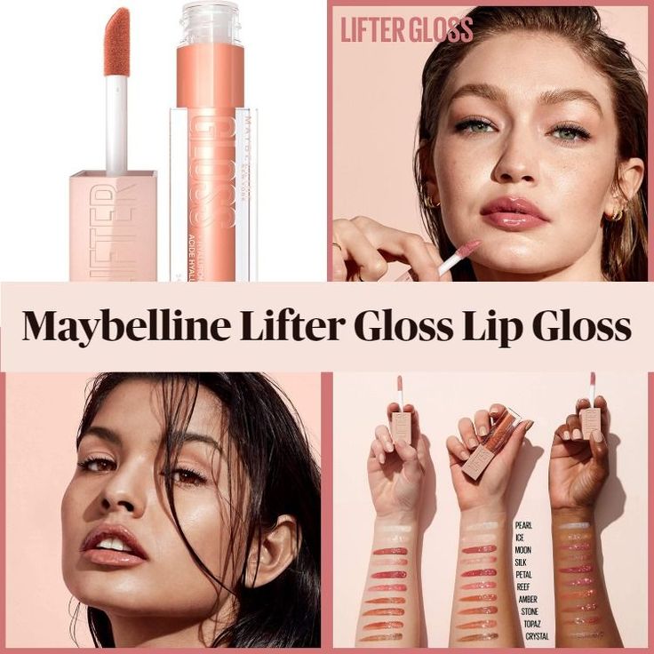 Maybelline Lifter Gloss Lip Gloss Makeup with Hyaluronic Acid,