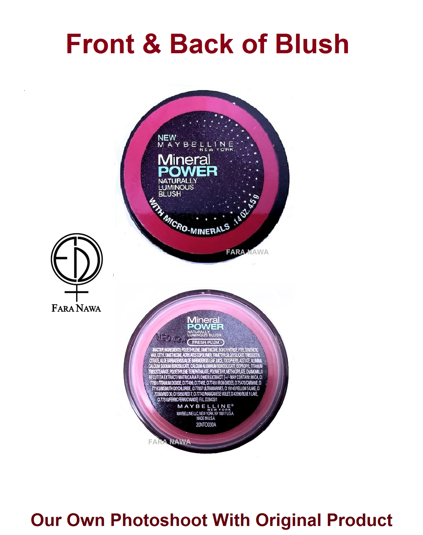Maybelline Mineral Power Blush, Fresh Plum