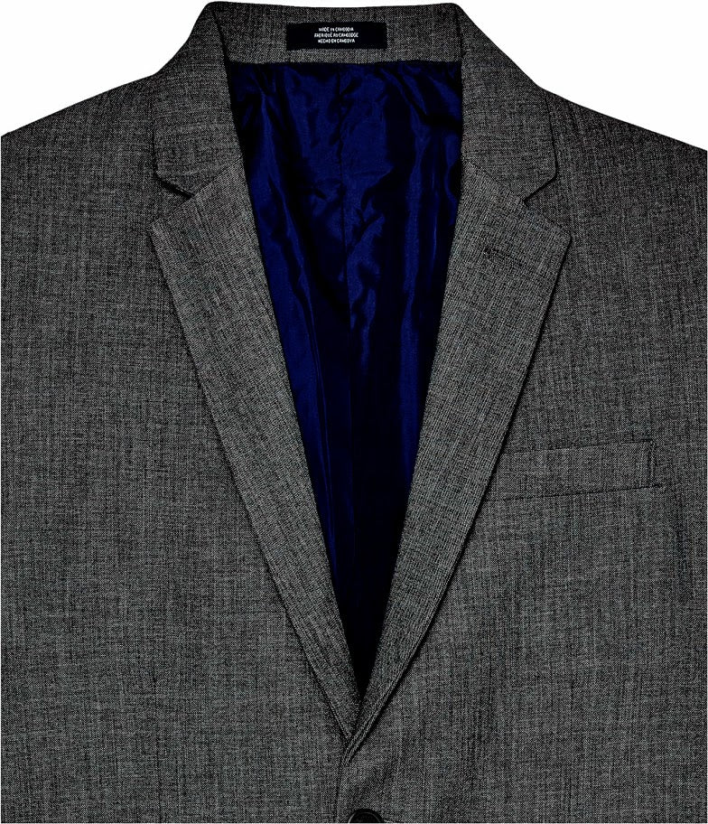 Nautica Big Boys' 2-Piece Formal Suit, Size 20 R Charcoal Heather
