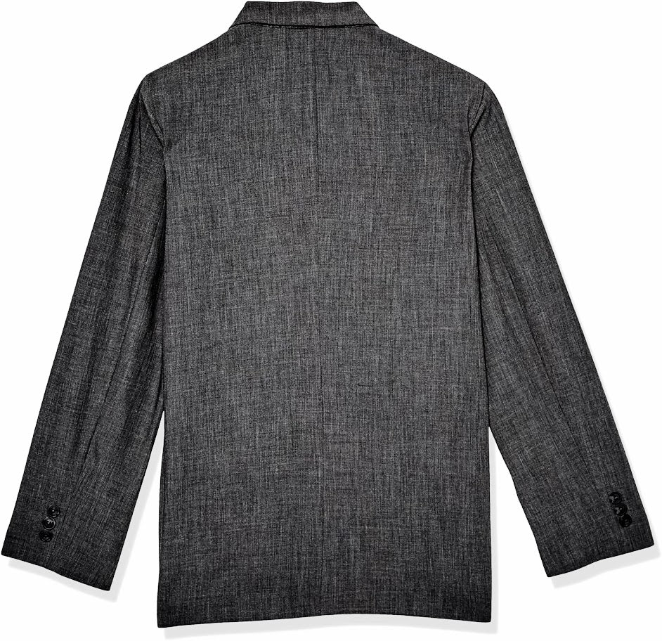 Nautica Big Boys' 2-Piece Formal Suit, Size 20 R Charcoal Heather