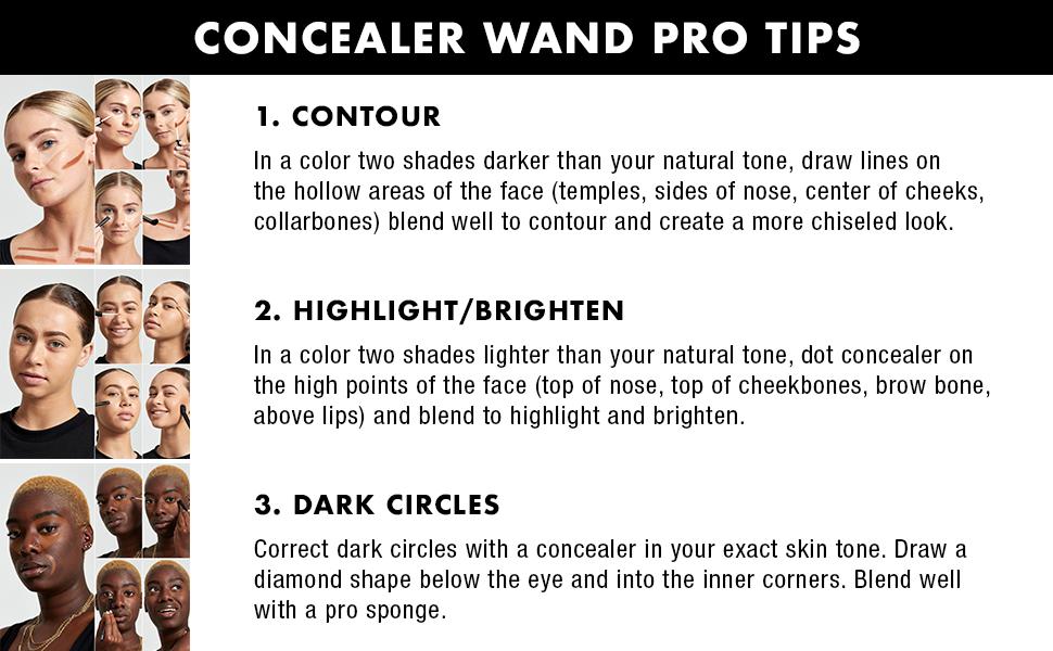 NYX Professional Makeup HD Studio Photogenic Wand Concealer,