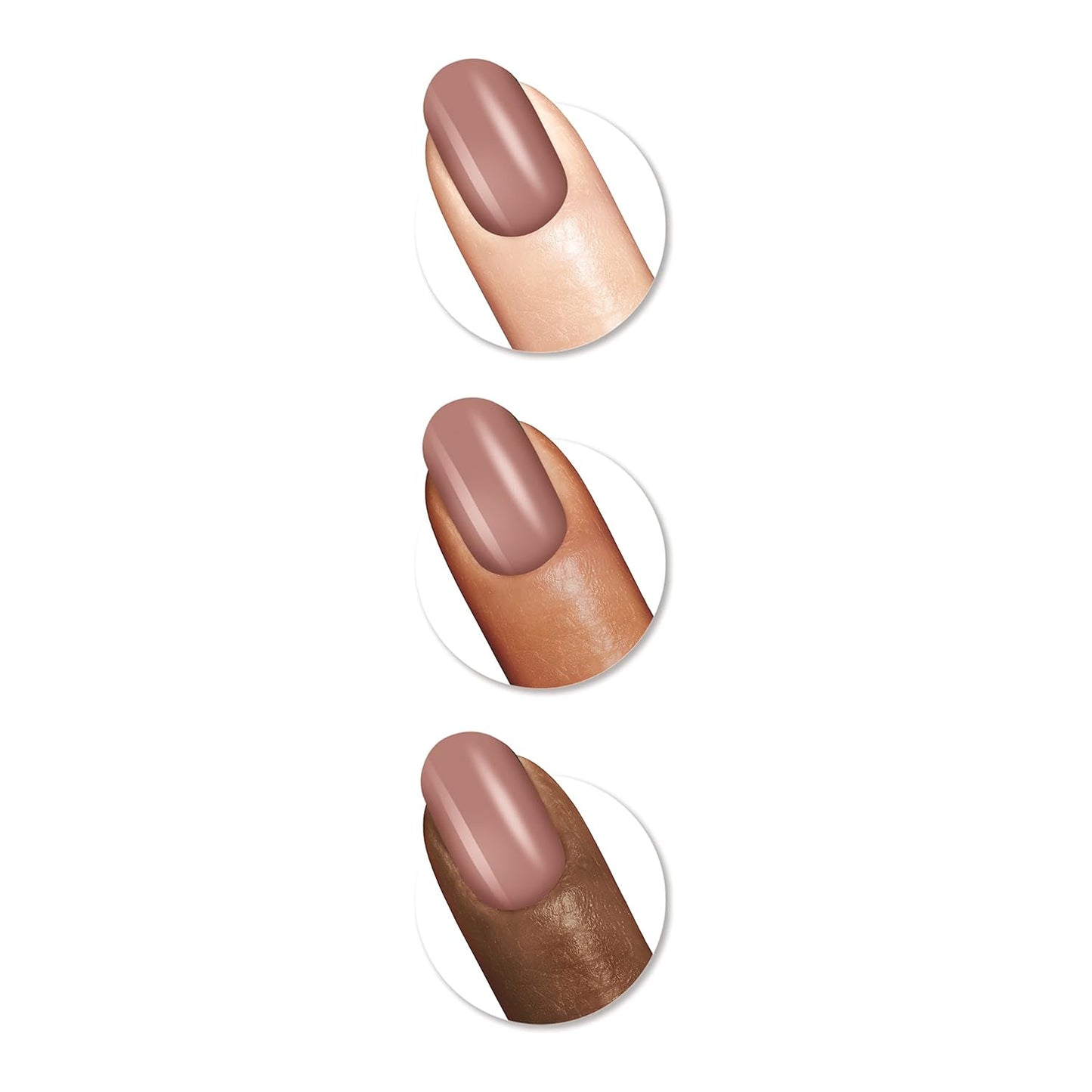 Sally Hansen Salon Effects Perfect Manicure Press on Nails Kit, Buff & Tumble