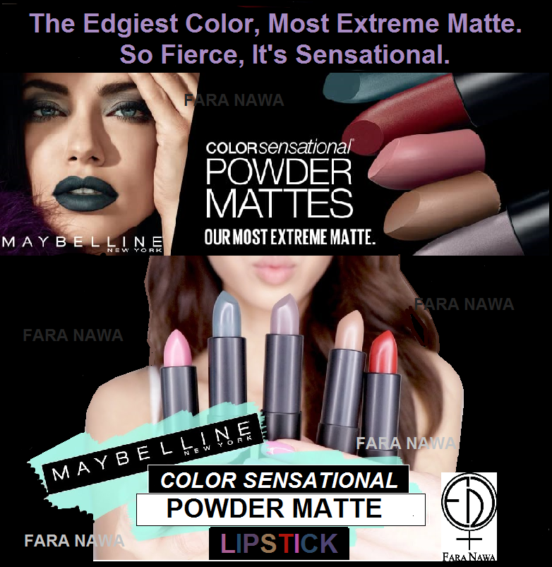 Maybelline Color Sensational Powder Matte Lipstick,