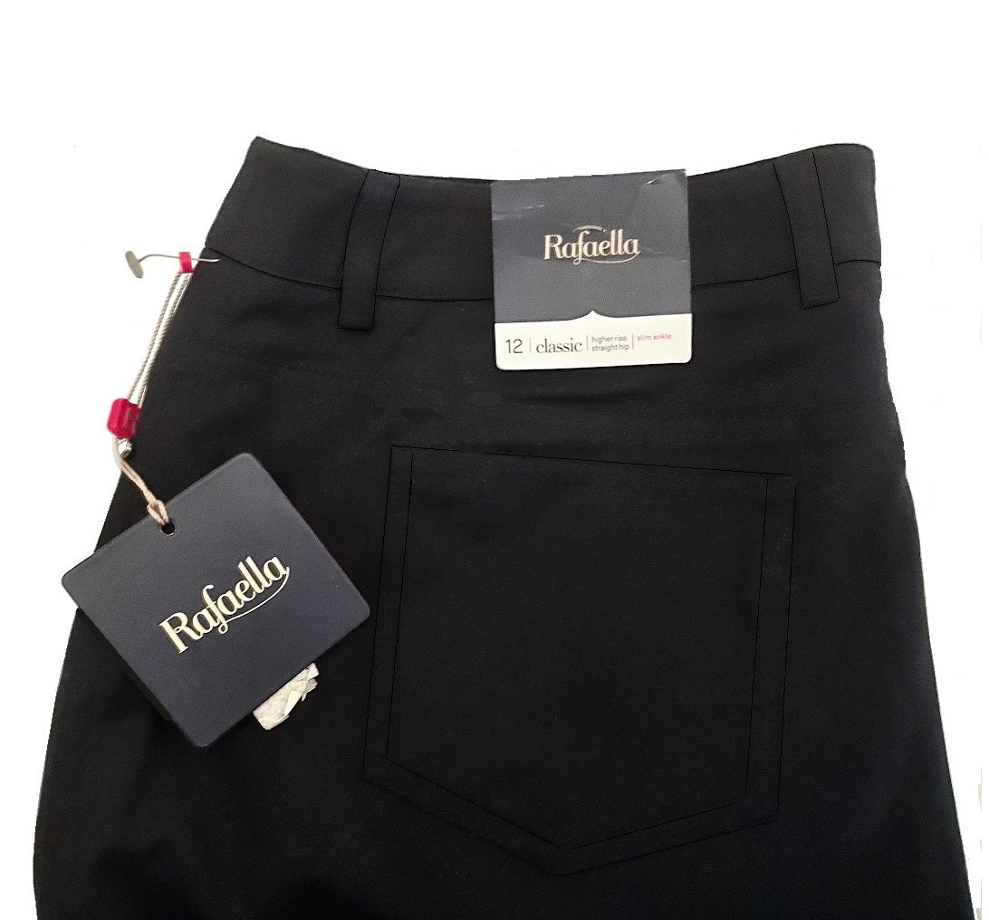 Rafaella Slim Ankle 5 Pockets Pants, Size 12