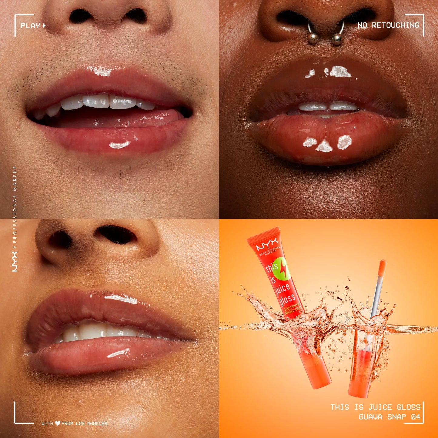 NYX This Is Juice Gloss Hydrating Lip Gloss, Infused with Electrolytes,