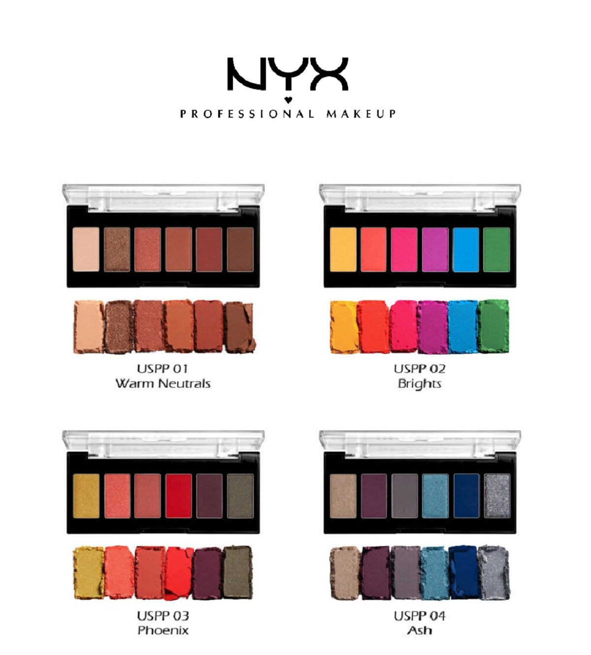 NYX PROFESSIONAL MAKEUP Ultimate Edit Petite Eye Shadow Palette,
