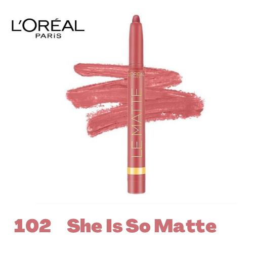 L'Oreal Paris Colour Riche Le Matte Lipstick Pen,