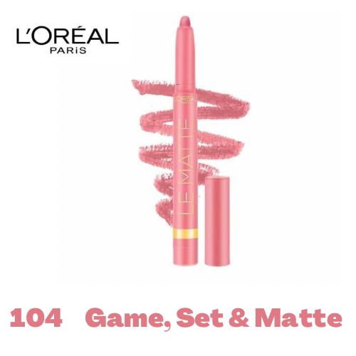 L'Oreal Paris Colour Riche Le Matte Lipstick Pen,