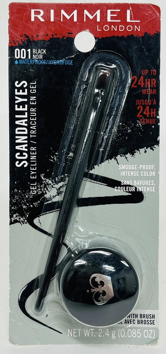 Rimmel Scandaleyes Waterproof Gel Eyeliner, Black,