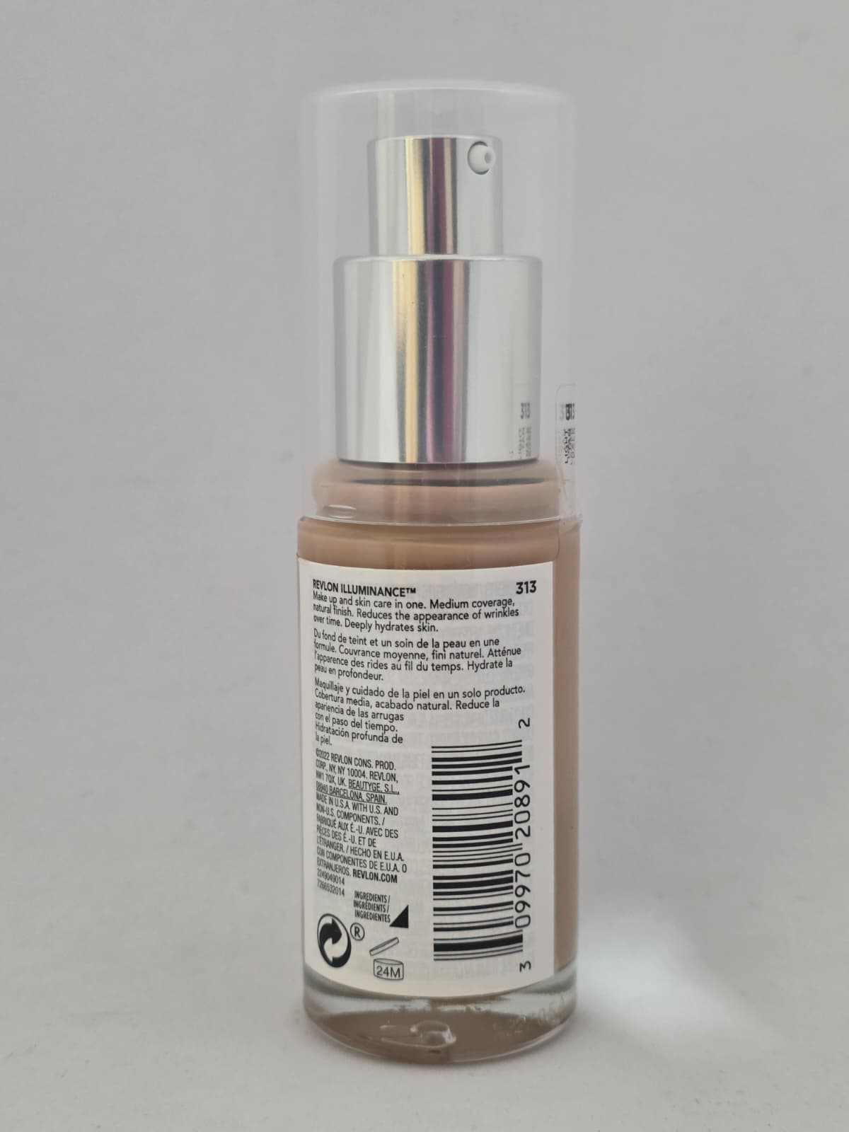 Revlon Illuminance Skin-Caring Foundation, 313 Light Tan