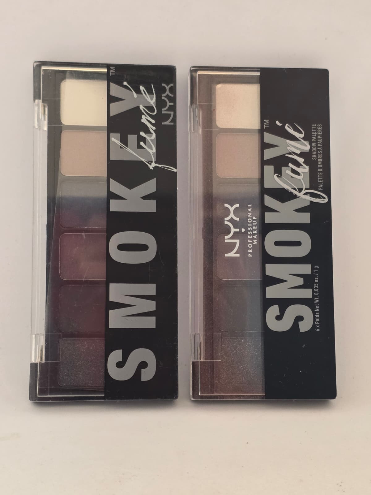 2X NYX Smokey Fume Eye Shadow Palette, TSS01
