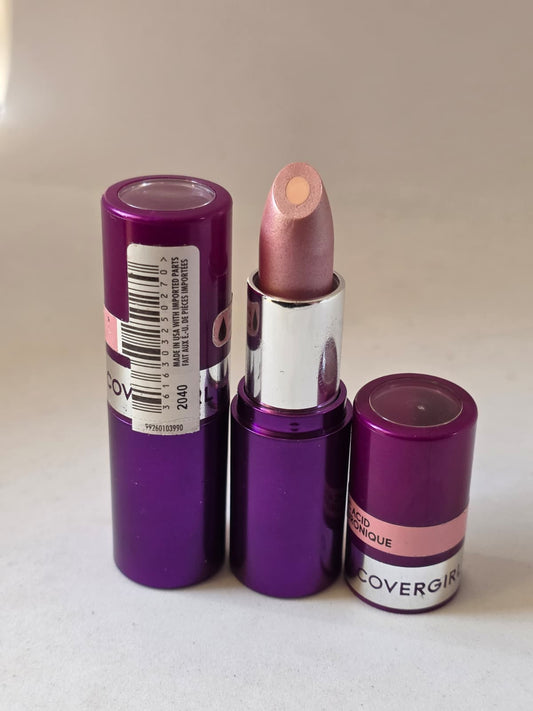 2X COVERGIRL Simply Ageless Moisture Renew Core Lipstick, 210 Caring Blush