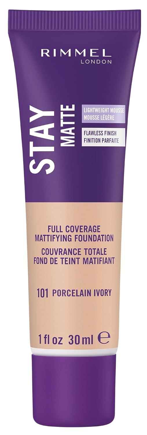 Rimmel London Stay Matte Liquid Mousse Foundation,