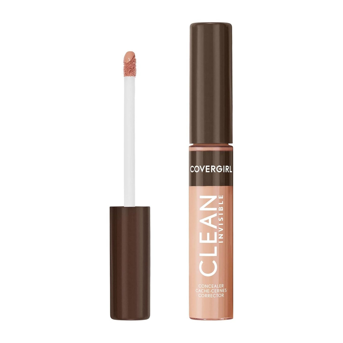 Covergirl Clean Invisible Concealer, Lightweight, Hydrating, Vegan Formula,