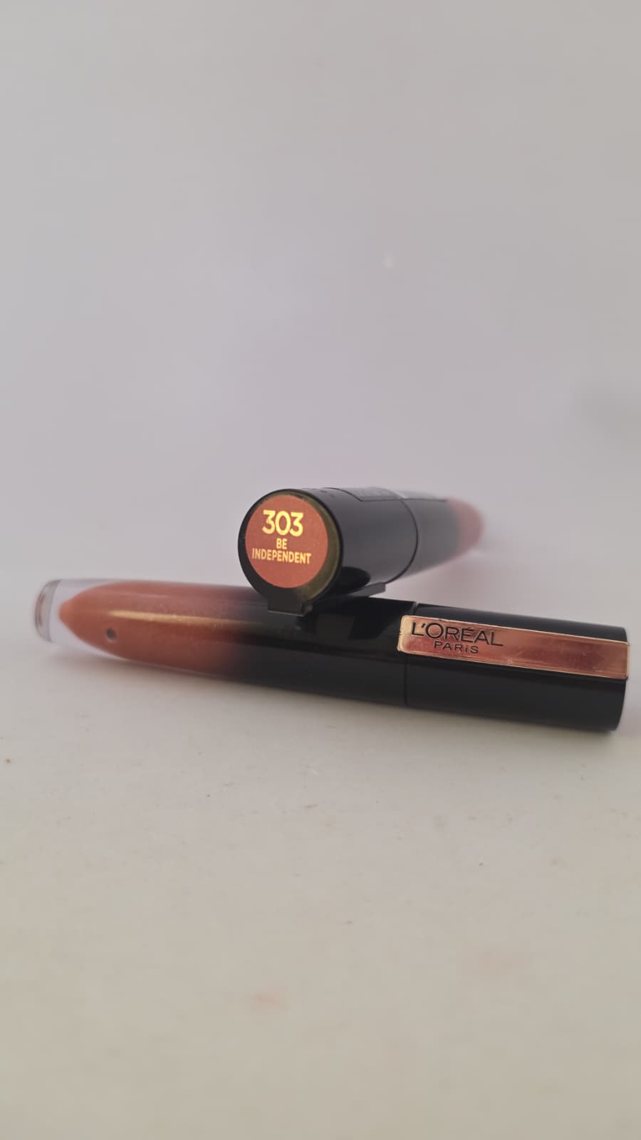 2X L'Oréal Paris Rouge Signature Matte Liquid Lipstick, 303 Be Independent