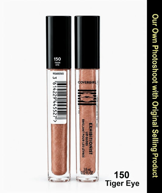 2X Covergirl Exhibitionist Lip Gloss, 150 Tiger Eye