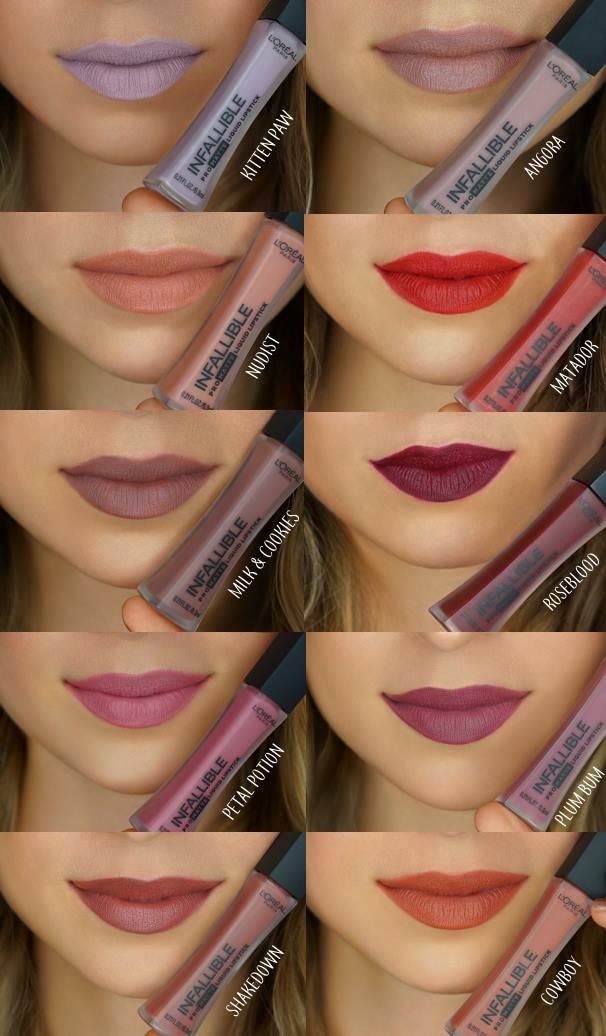 L'Oreal Paris Makeup Infallible Pro Matte Liquid Lipstick,