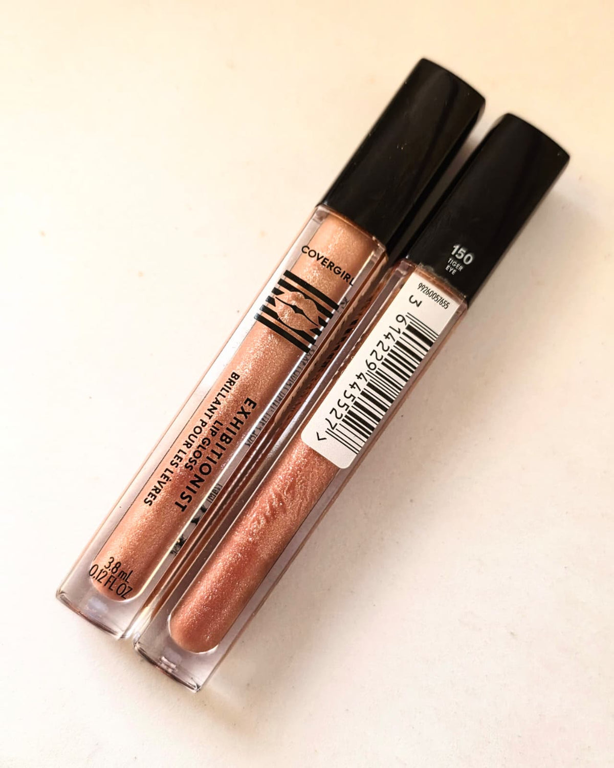 2X Covergirl Exhibitionist Lip Gloss, 150 Tiger Eye