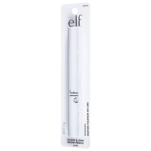 e.l.f. Cosmetics Shape & Stay Brow Pencil, Clear