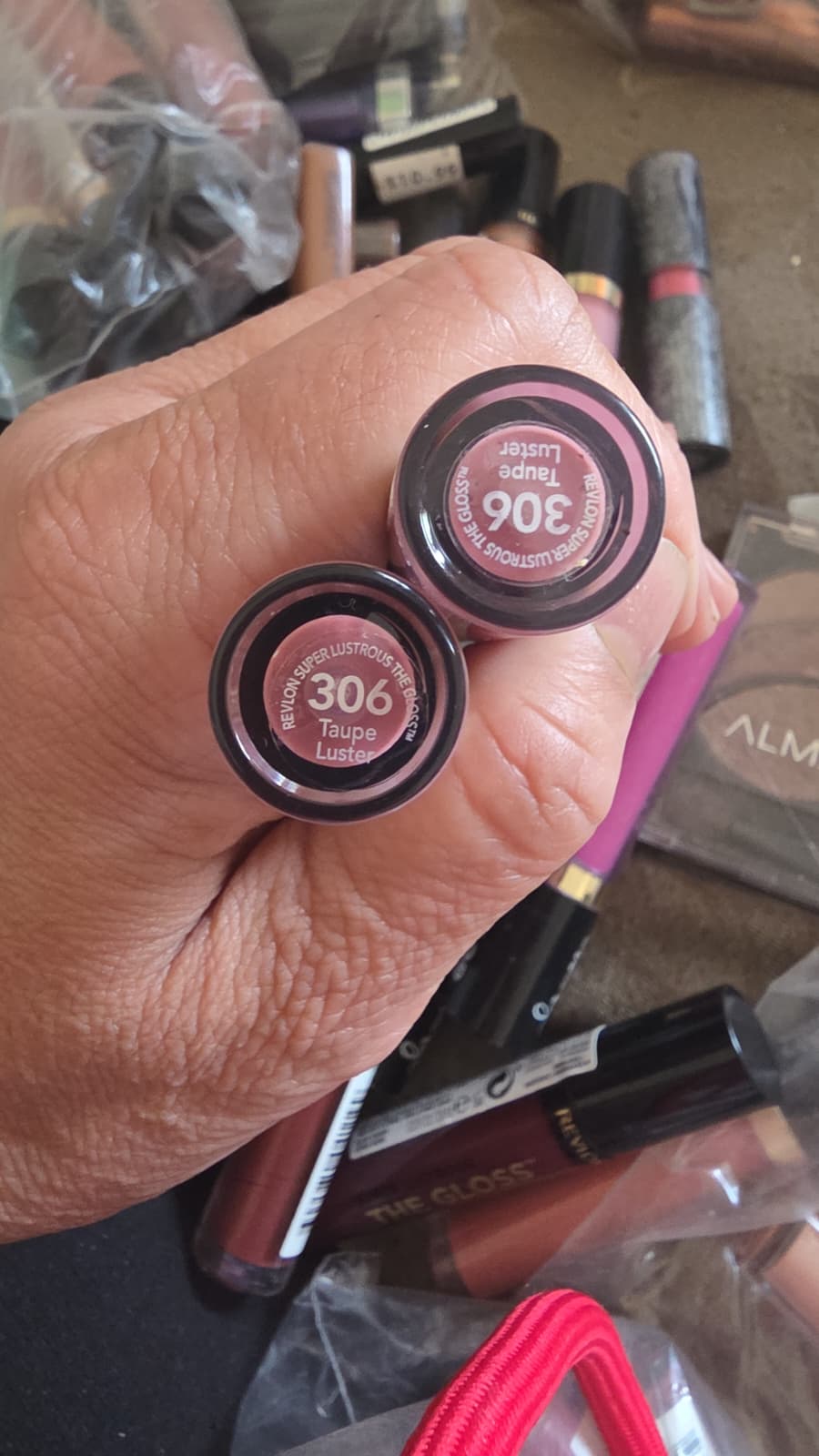 2X Revlon Super Lustrous The Gloss, 306 Taupe Luster