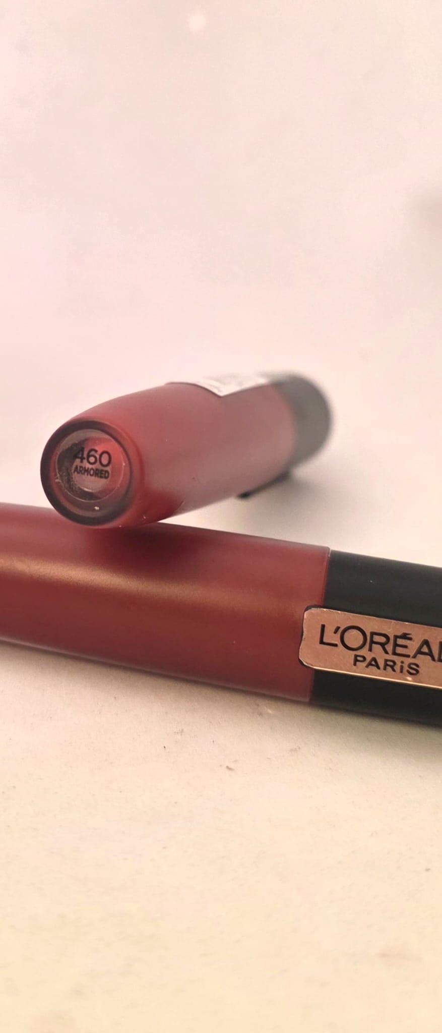 3X L'Oreal Paris Makeup Rouge Signature Matte Lip Stain Lipstick, 460 Armored