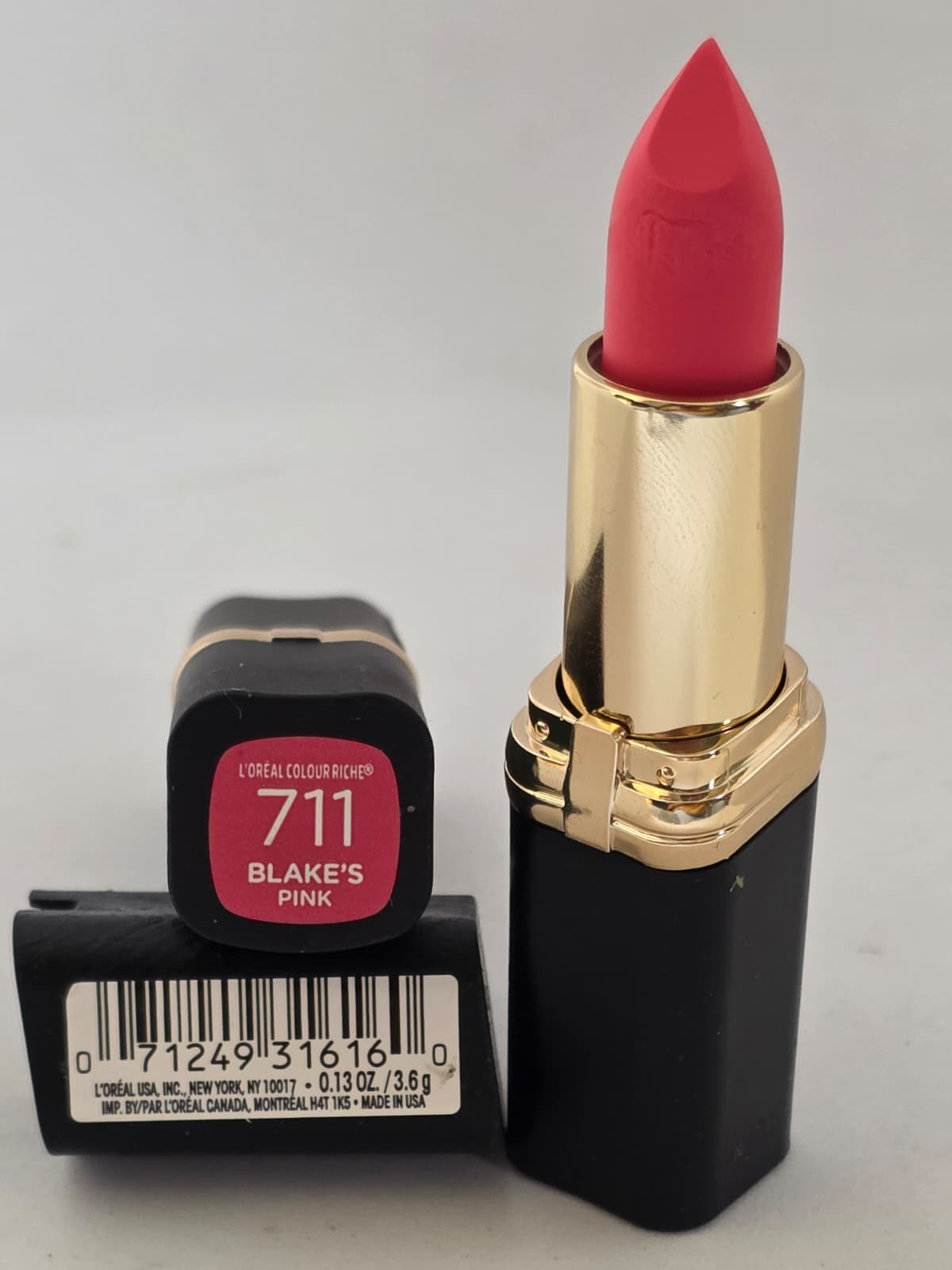 2X L'Oreal Paris Colour Riche Collection Exclusive Lipcolor, #711 Blake's pink