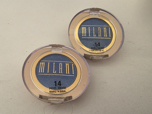 2X Milani Eye Shadow, 14 Blue Ice