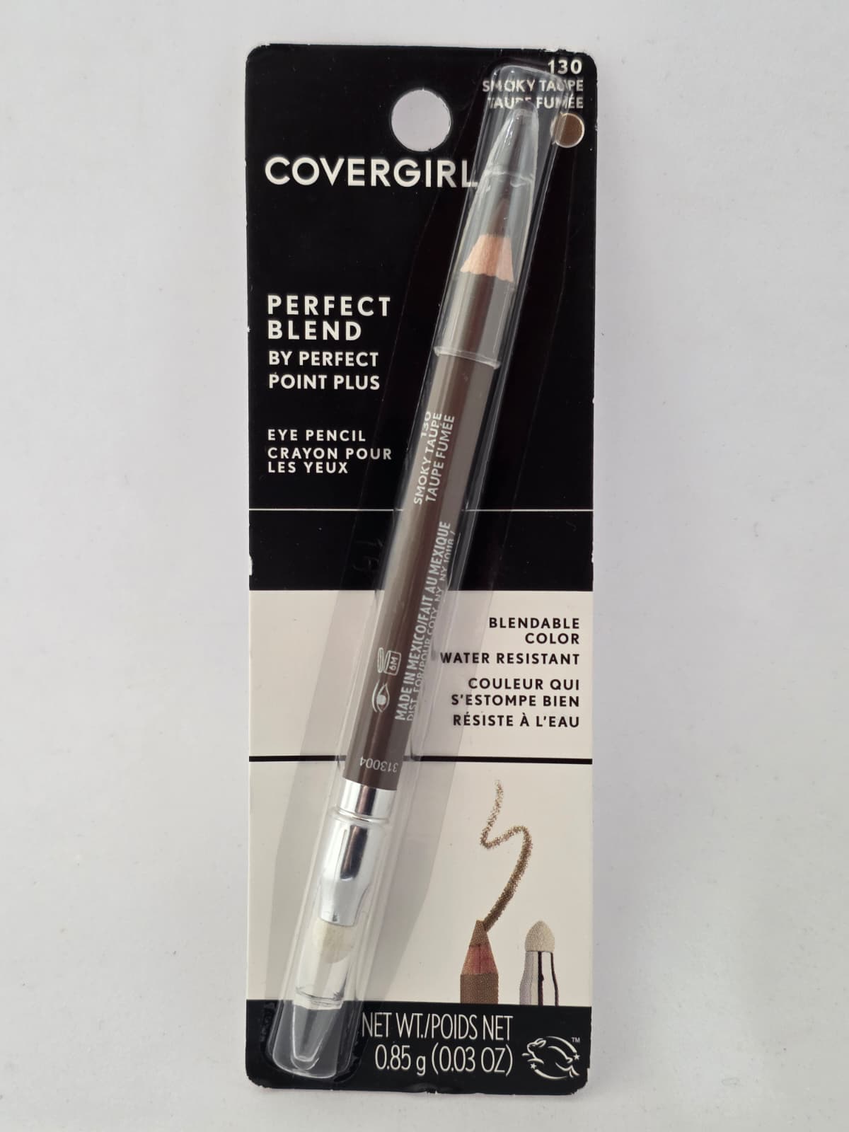 COVERGIRL Perfect Blend Eyeliner Pencil, 130 Smoky Taupe