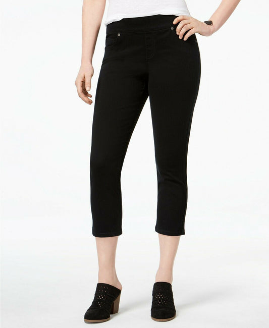 Style & Co Petite Avery Pull-On Capri Jeans,