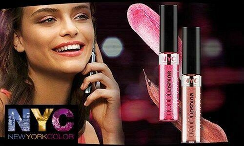 NYC New York Color Liquid Lipshine Lip Gloss Lip Shine,