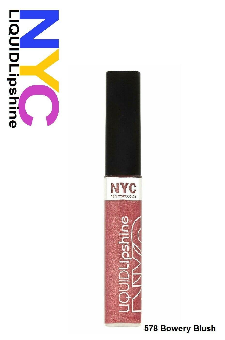 NYC New York Color Liquid Lipshine Lip Gloss Lip Shine,