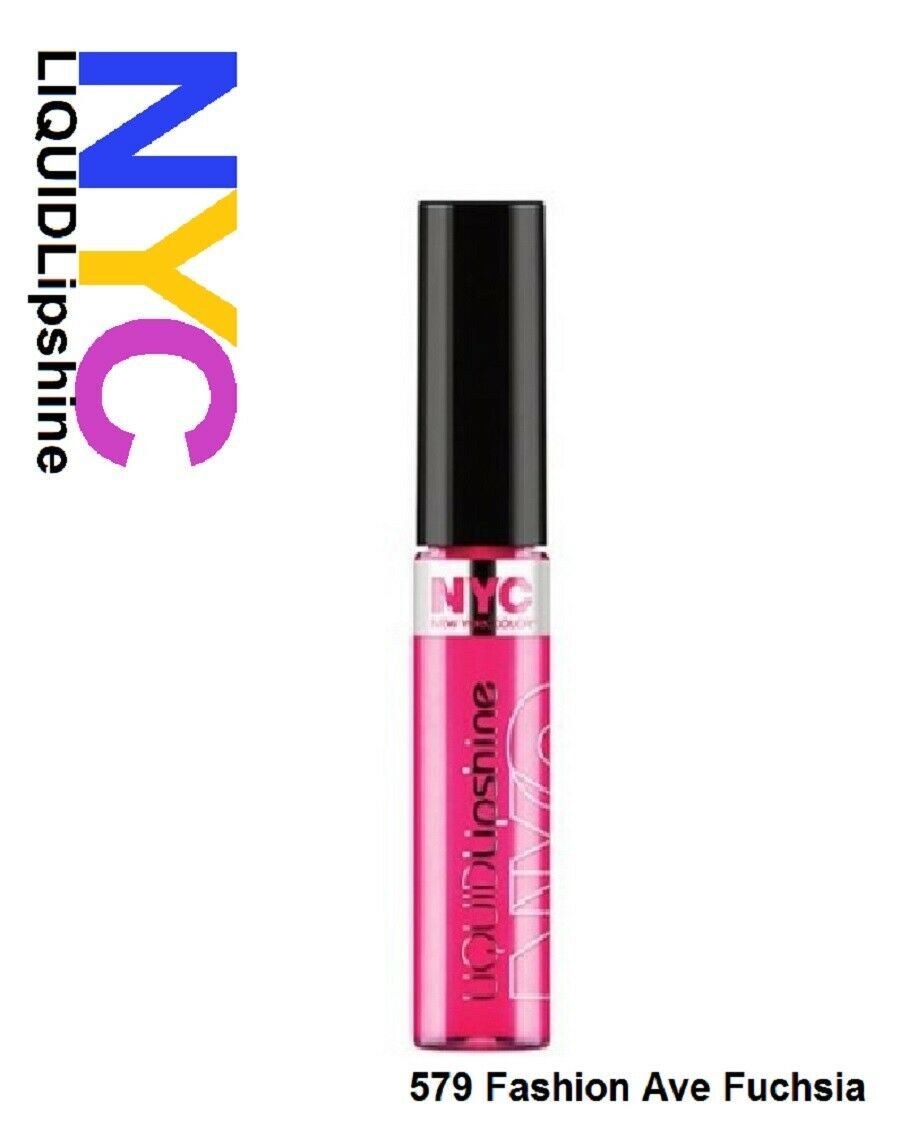 NYC New York Color Liquid Lipshine Lip Gloss Lip Shine,