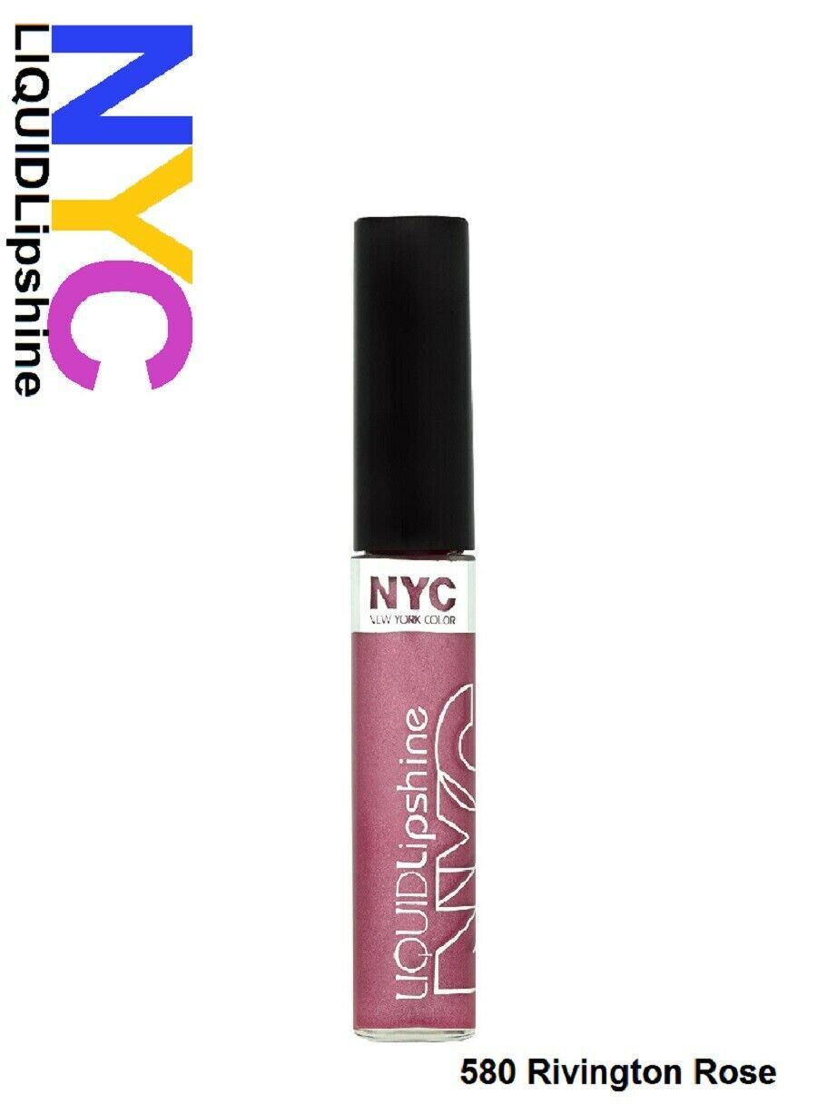 NYC New York Color Liquid Lipshine Lip Gloss Lip Shine,