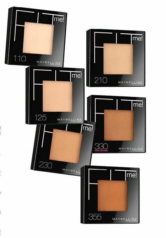 Maybelline Fit Me! Set + Smooth Normal to Dry Powder Foundation,