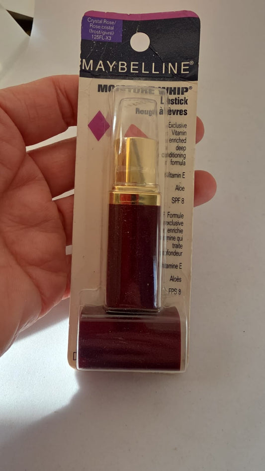 Maybelline Moisture Whip Lipstick, Crystal Rose – Discontinued Rare