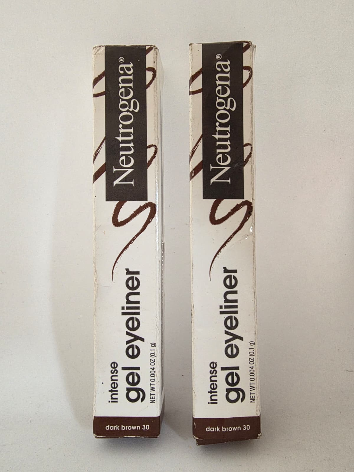 2X Neutrogena Intense Gel Eyeliner, Dark Brown 30
