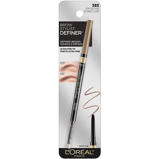 L'Oreal Paris Makeup Brow Definer Waterproof Eyebrow Pencil,