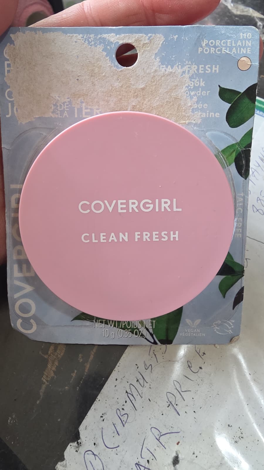 COVERGIRL Clean Fresh Pressed Powder, 110 Porcelain