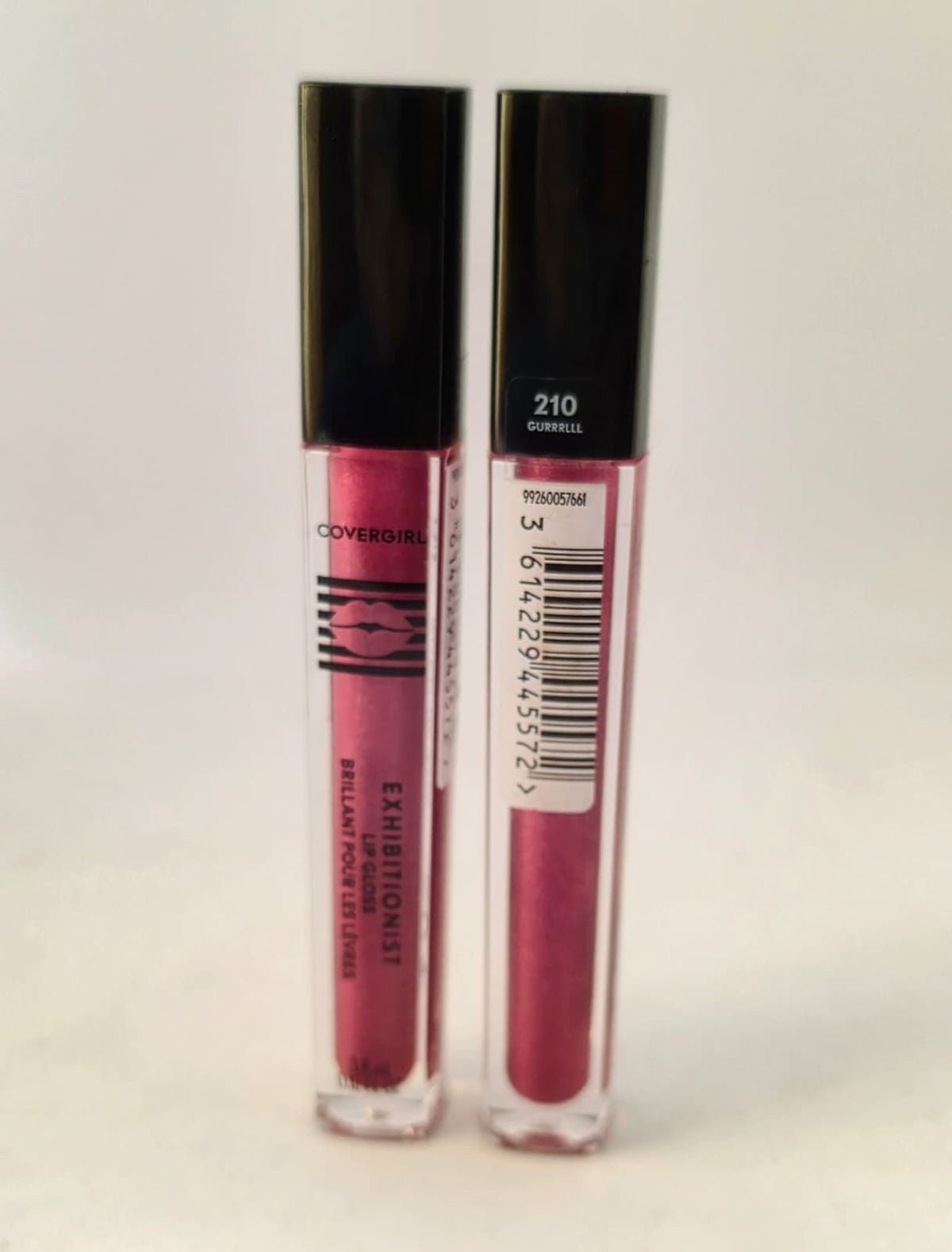 2X COVERGIRL Exhibitionist Lip Gloss, 210 Gurrrlll