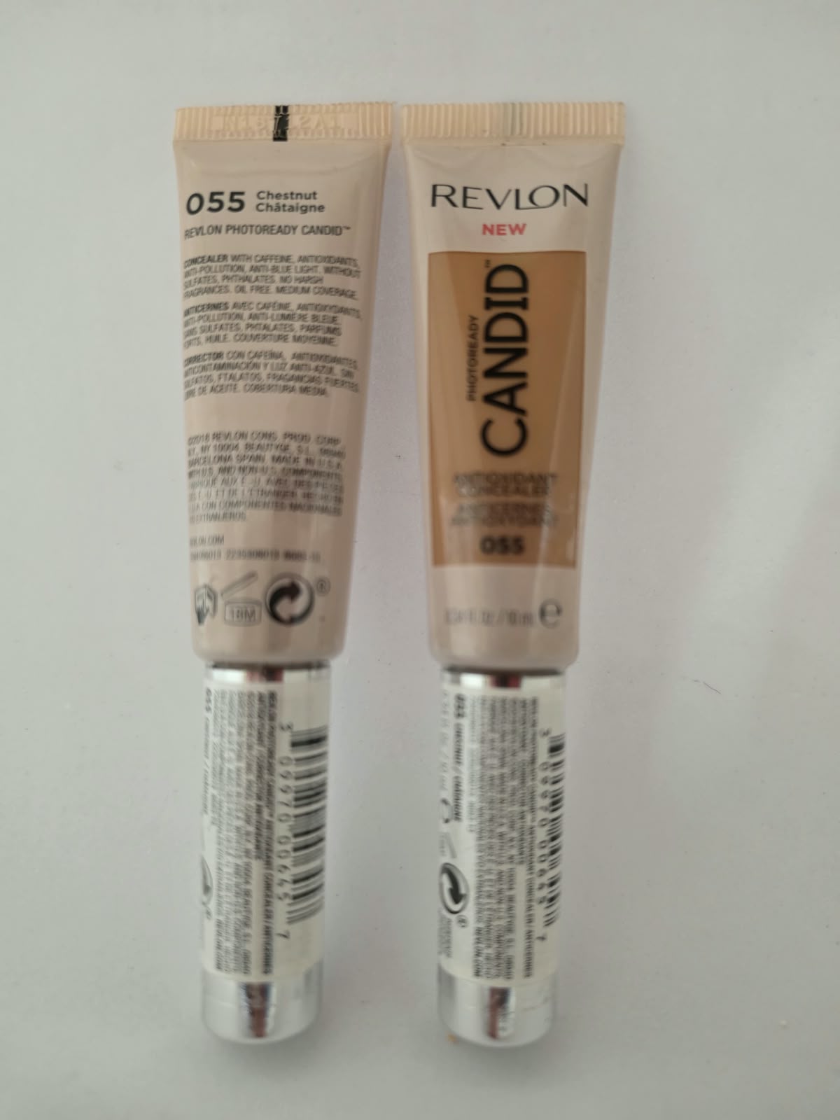 2X Revlon Photoready Candid Antioxidant Concealer, 055 Chestnut