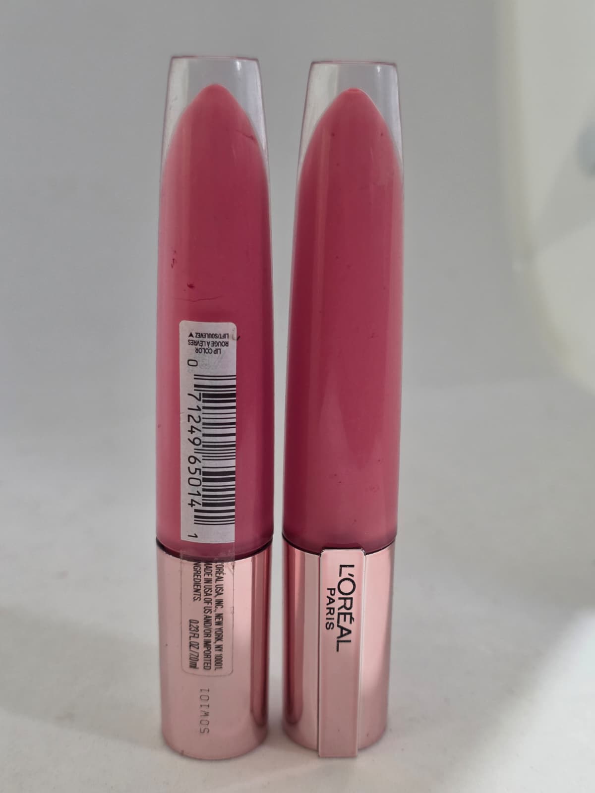 2X L'Oreal Paris Glow Paradise Lip Balm-in-Gloss Pomegranate Extract, 60 Sophisticated Rose
