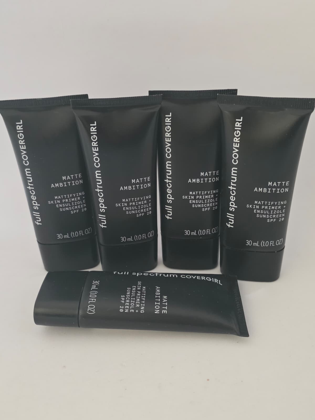 5X COVERGIRL Full Spectrum Matte Ambition Skin Primer + Sunscreen, SPF 20