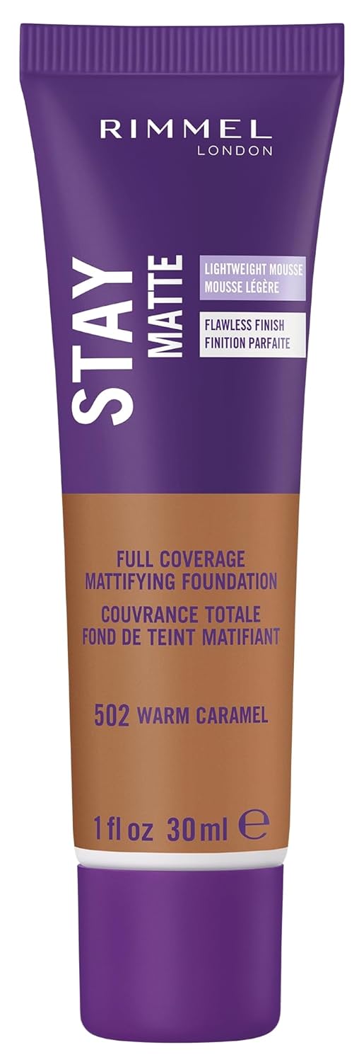 Rimmel London Stay Matte Liquid Mousse Foundation,