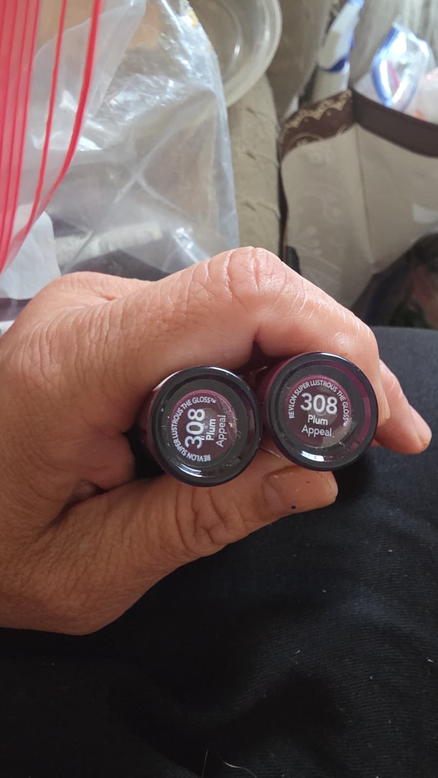 2X Revlon Super Lustrous The Gloss, 308 Plum Appeal Lot of 2