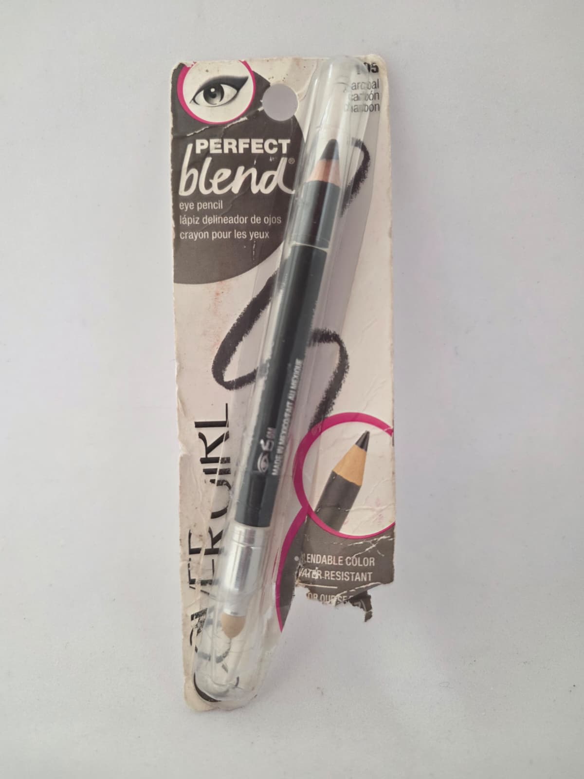 COVERGIRL Perfect Blend Pencil, 105 Charcoal HARD TO FIND