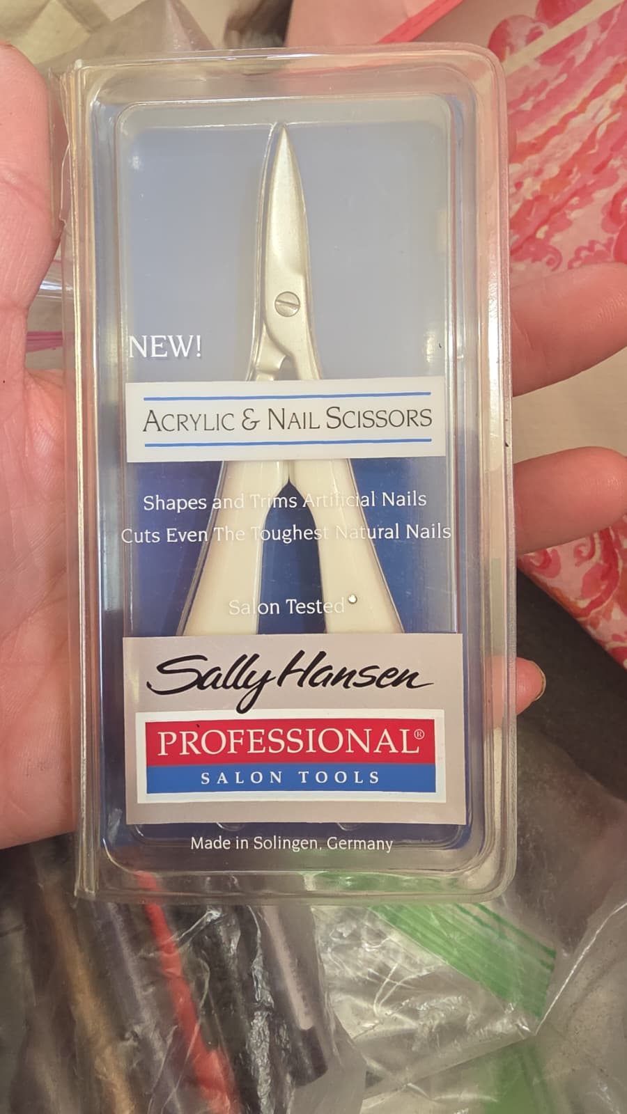 Sally Hansen Professional Salon Tools Acrylic & Nail Scissors